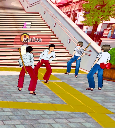 Side Mission 42 - Electric Town Plaza Gang