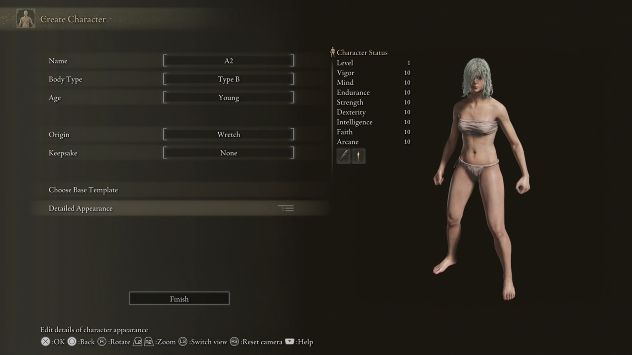 Elden Ring Custom Preset 2B Full Body