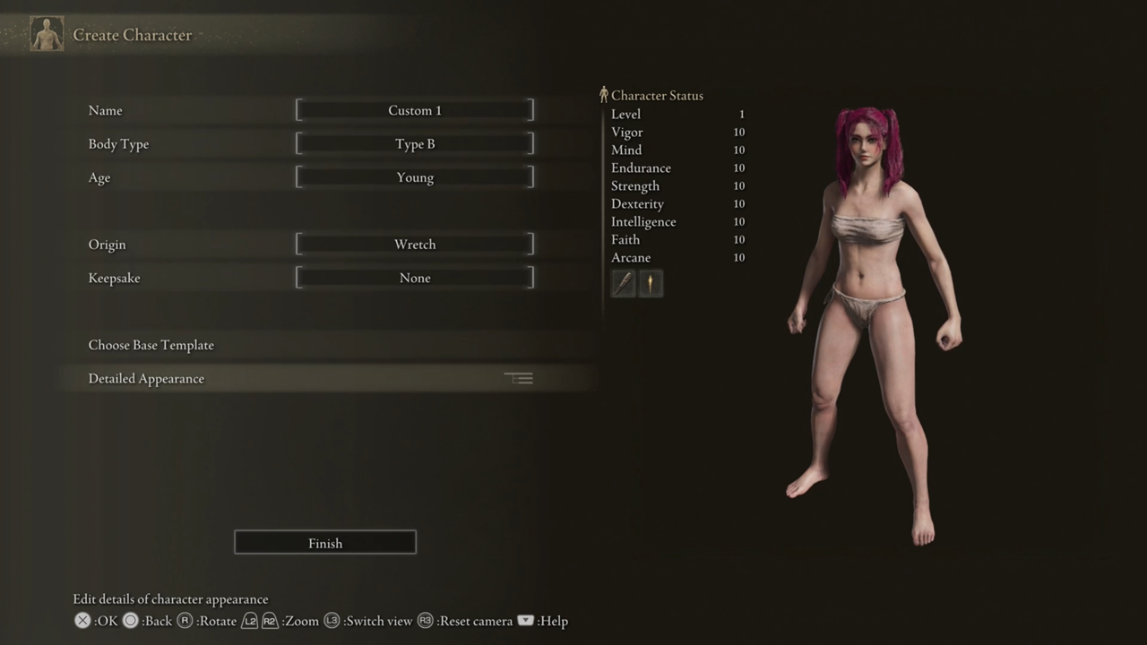 Elden Ring Custom Preset 2B Full Body